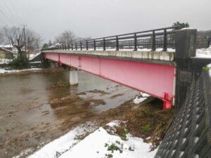 一般国道290号 県単橋梁補修（補正）塗装（横山橋）工事